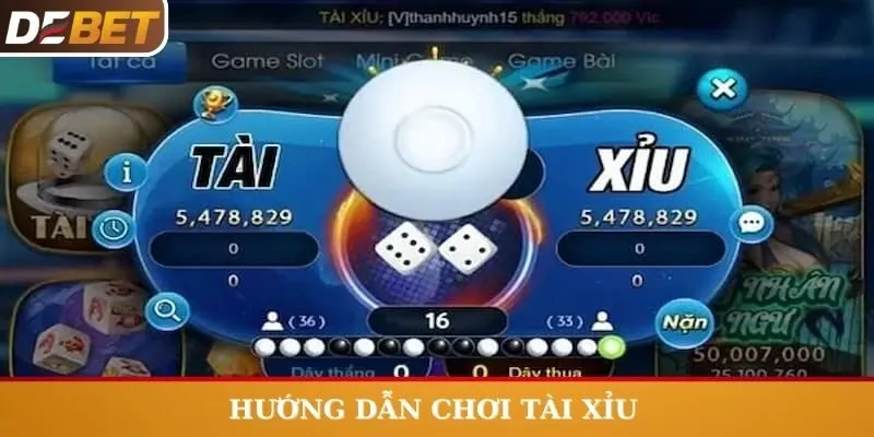 Hướng dẫn chơi game Tài Xỉu online cho người mới