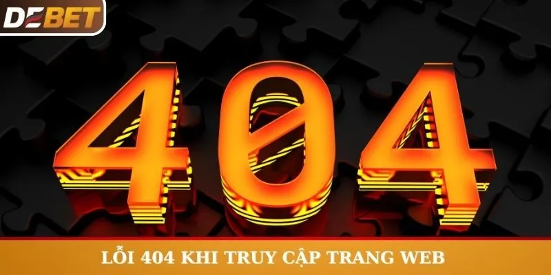 Lỗi 404 khi truy cập trang web