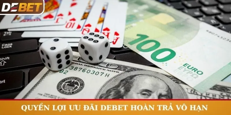 Quyền lợi chương trình Debet hoàn trả vô hạn